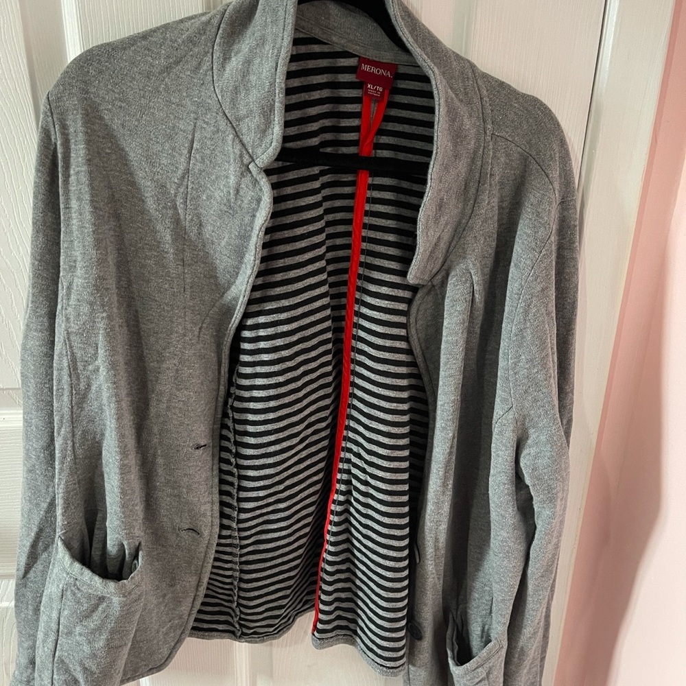 Gray Blazer